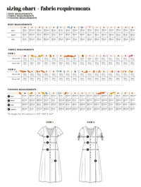 Les Perlines - The Greenwood Dress - PDF Pattern