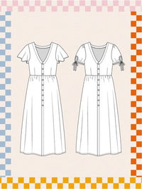 Les Perlines - The Greenwood Dress - PDF Pattern