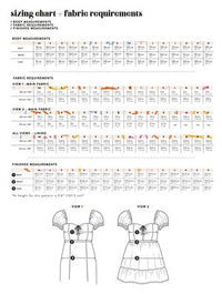 Les Perlines - The Heatwaves Dress - PDF Pattern