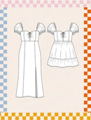 Les Perlines - The Heatwaves Dress - PDF Pattern