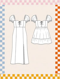 Les Perlines - The Heatwaves Dress - PDF Pattern