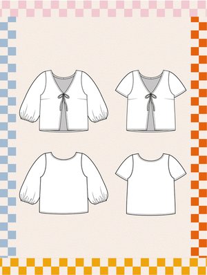 Les Perlines - The Layover Cardigan - PDF Pattern