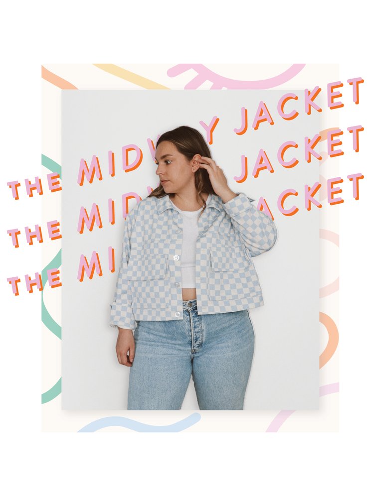 Les Perlines - The Midway Jacket - PDF Pattern