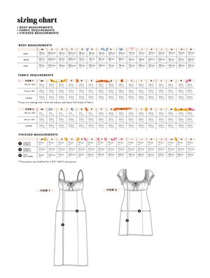 Les Perlines - The Sundaze Dress - PDF Pattern