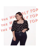 Les Perlines - The Waverly Top - PDF Pattern