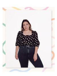 Les Perlines - The Waverly Top - PDF Pattern