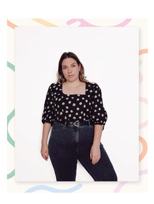 Les Perlines - The Waverly Top - PDF Pattern