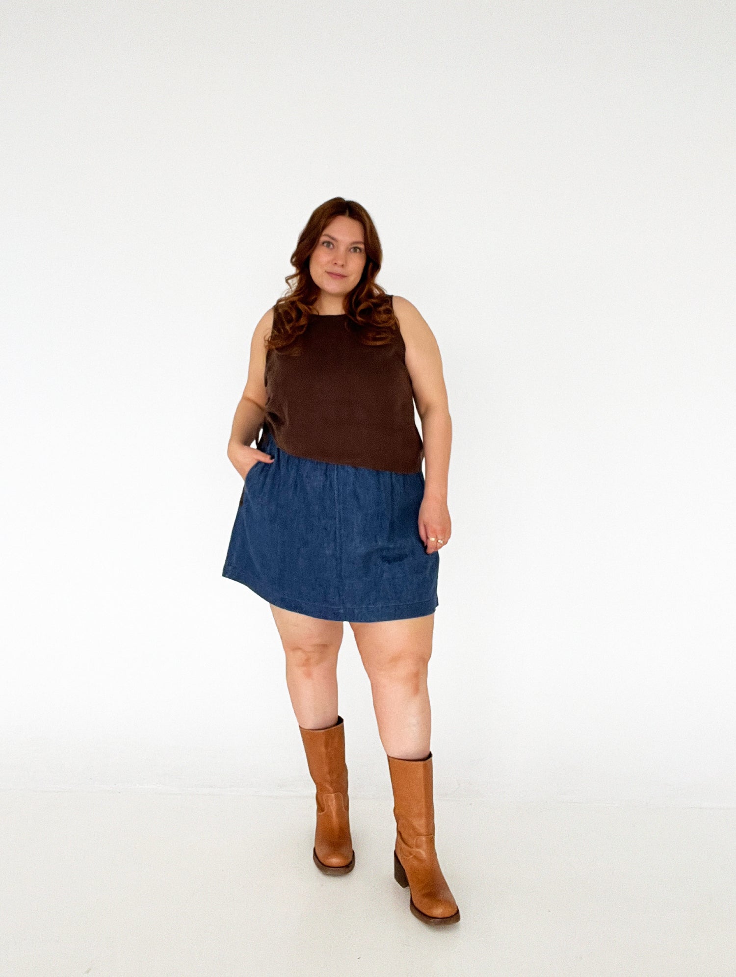 Les Perlines Playback Skort - PDF or Printed Sewing Pattern