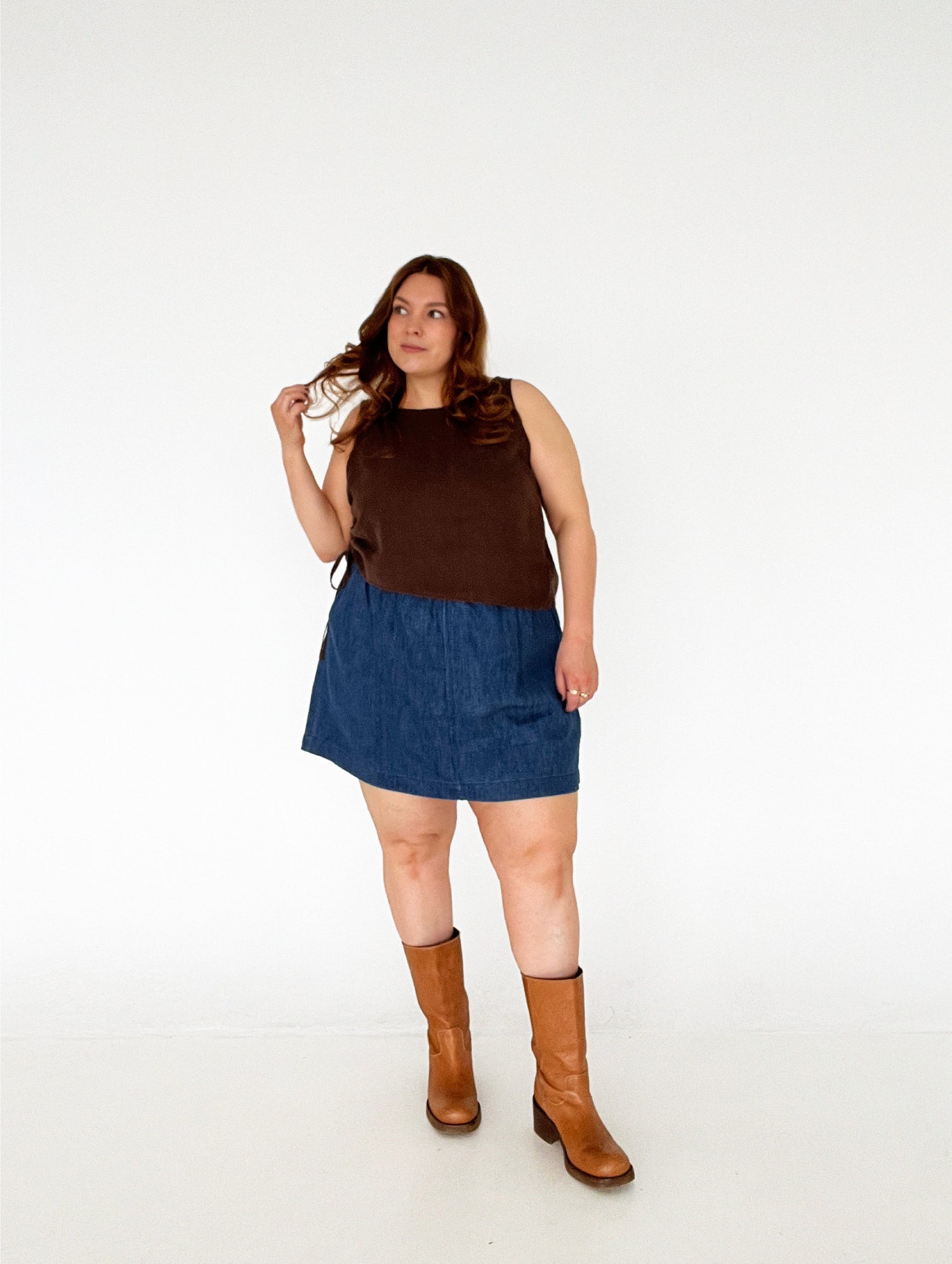 Les Perlines Playback Skort - PDF or Printed Sewing Pattern