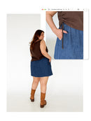 Les Perlines Playback Skort - PDF or Printed Sewing Pattern