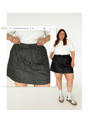 Les Perlines Playback Skort - PDF or Printed Sewing Pattern