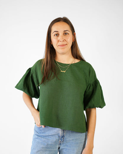 Matchy Matchy Sewing Club Perfect Puff Sleeve Top - PDF Pattern