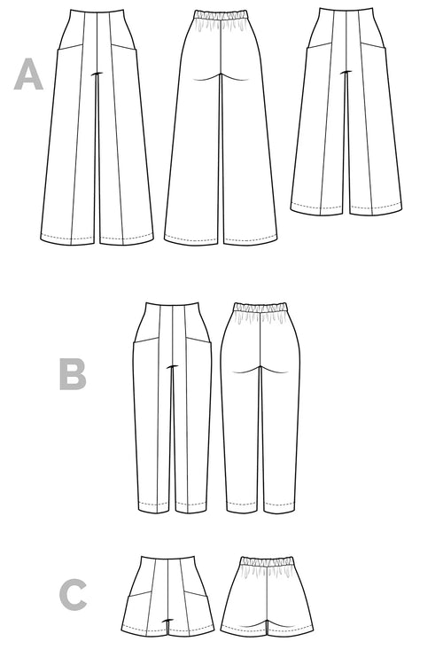 Closet Core Pietra Pants (Paper Pattern)