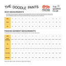 Print Hole x The Sewing Club Doodle Pants