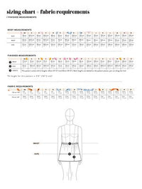 Les Perlines - The Reso Mini Skirt - PDF Pattern