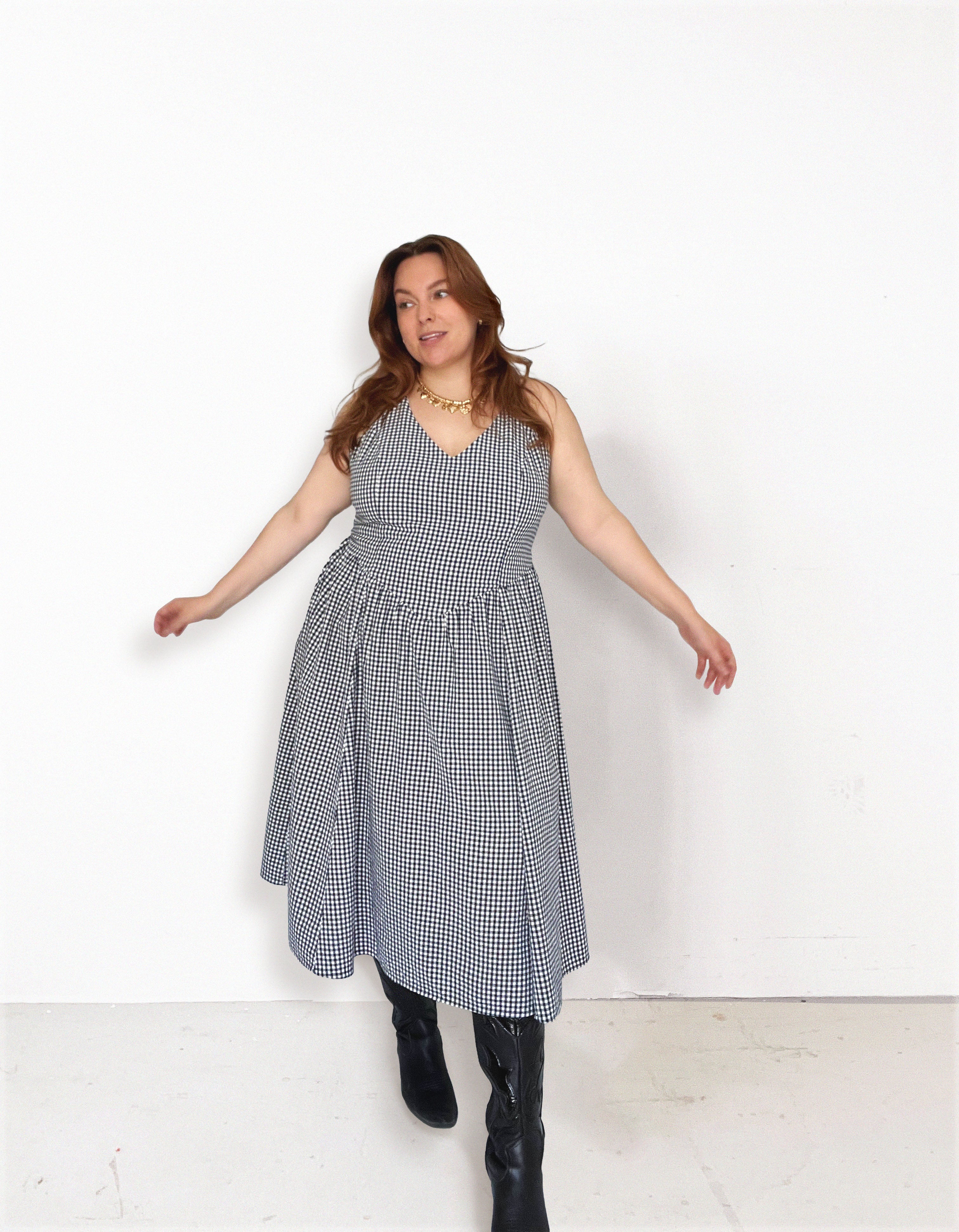 Les Perlines - The Sailaway Dress - PDF Pattern