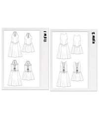 Les Perlines - The Sailaway Dress - PDF Pattern