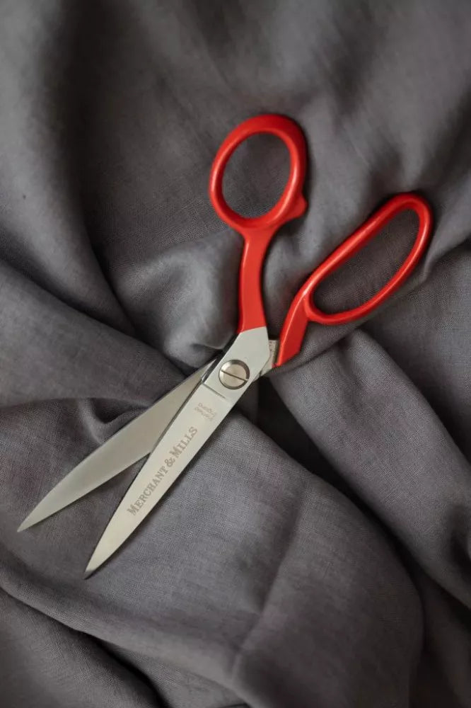 Extra Sharp Red Tailor's Scissors - 8" - Merchant & Mills
