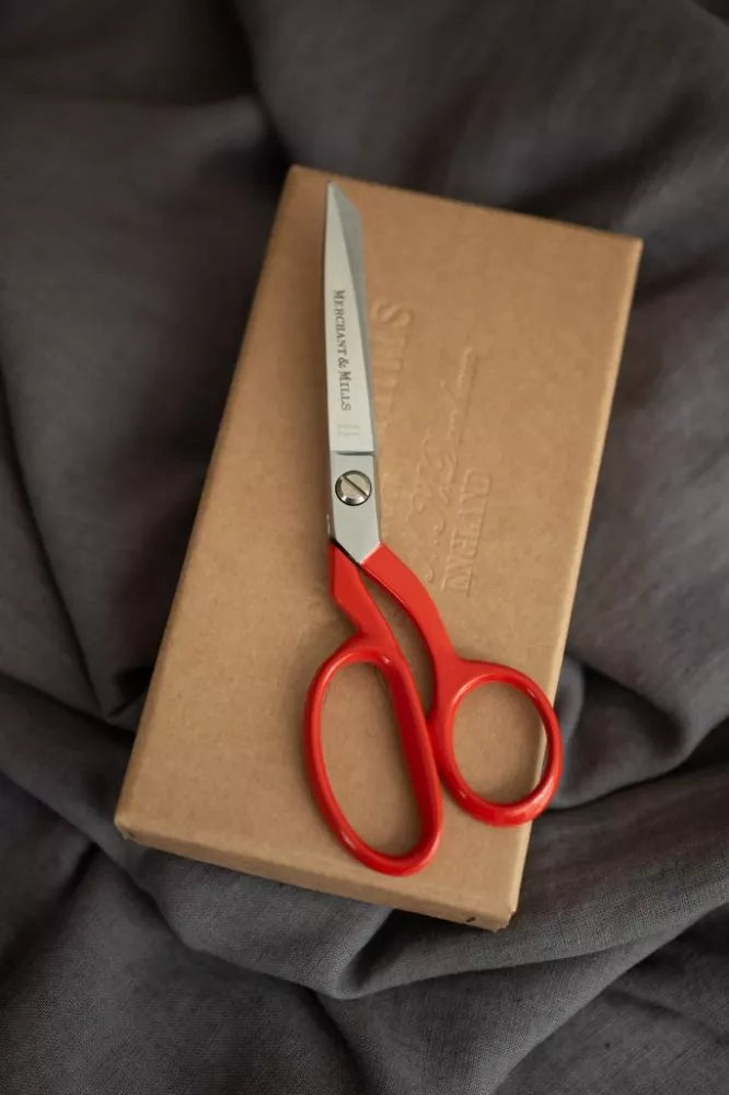 Extra Sharp Red Tailor's Scissors - 8" - Merchant & Mills