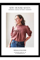 Sew House Seven Regalia Blouse - Paper Sewing Pattern
