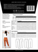 Sew House Seven Free-Range Slacks - Paper Sewing Pattern