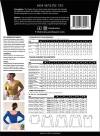 Sew House Seven Skyline Tee - Paper Sewing Pattern