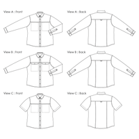 Elbe Textiles Sanders Button Up - Paper Sewing Pattern
