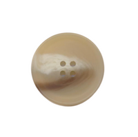 Bioresin Button - Almond, Shiny - 23mm (15/16")