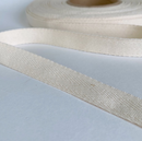 100% Cotton Twill Tape - Natural - Two Sizes (per 10cm)