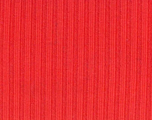 Recycled Poly Ribbed Swimwear Fabric - Cherry Red - Per 1/2M