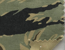 Vietnam Tiger Stripe Camo Twill - 100% Cotton - per 1/2M