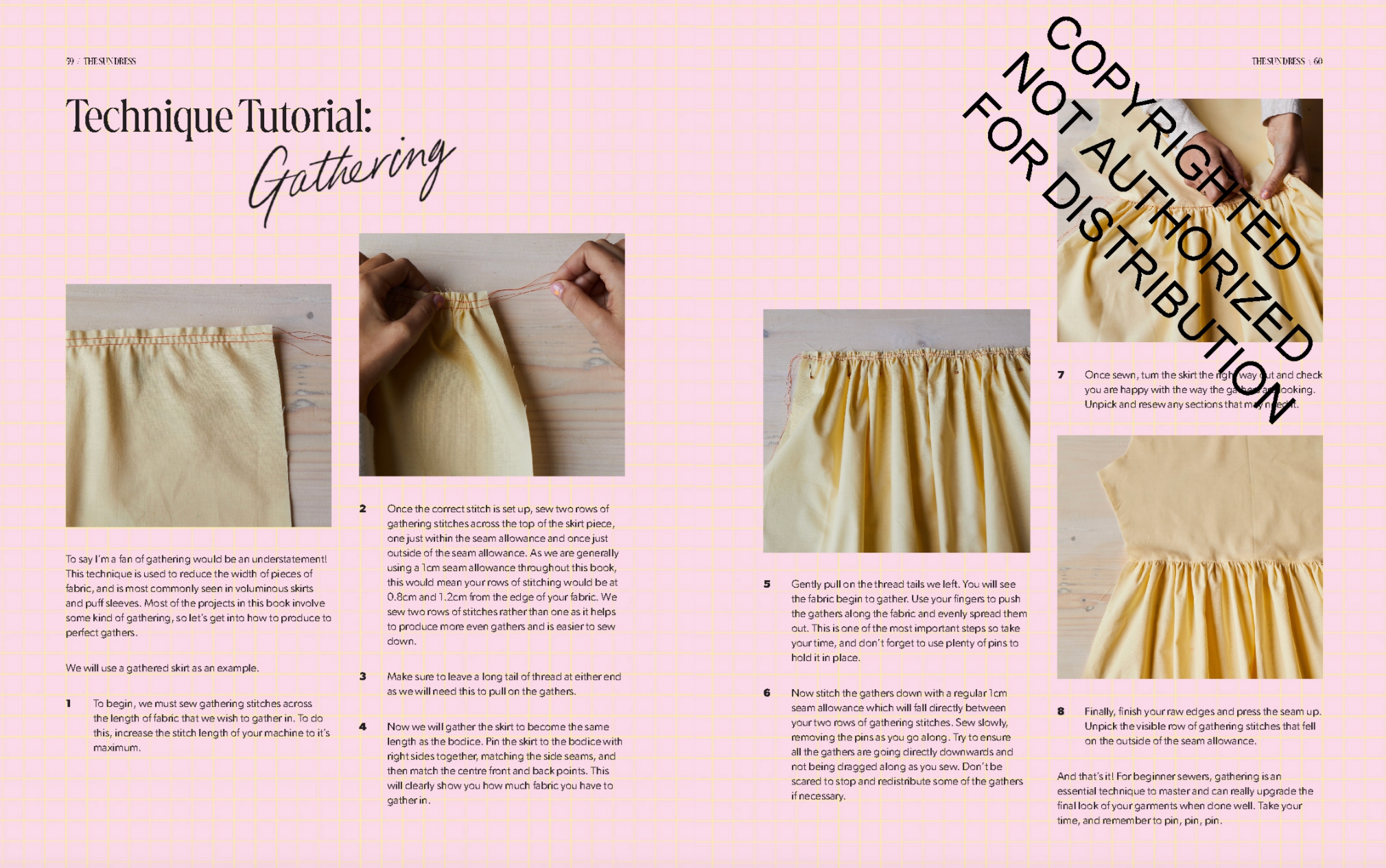 Dopamine Dressmaking Book - Brogan Allard