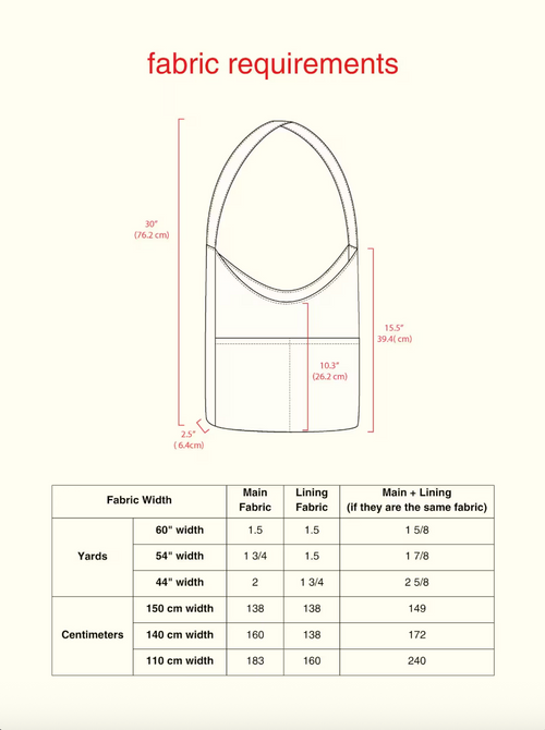 Jessiou's Closet Daily Bag Sewing Pattern (PDF or Printed)