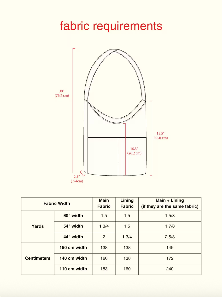 Jessiou's Closet Daily Bag Sewing Pattern (PDF or Printed)