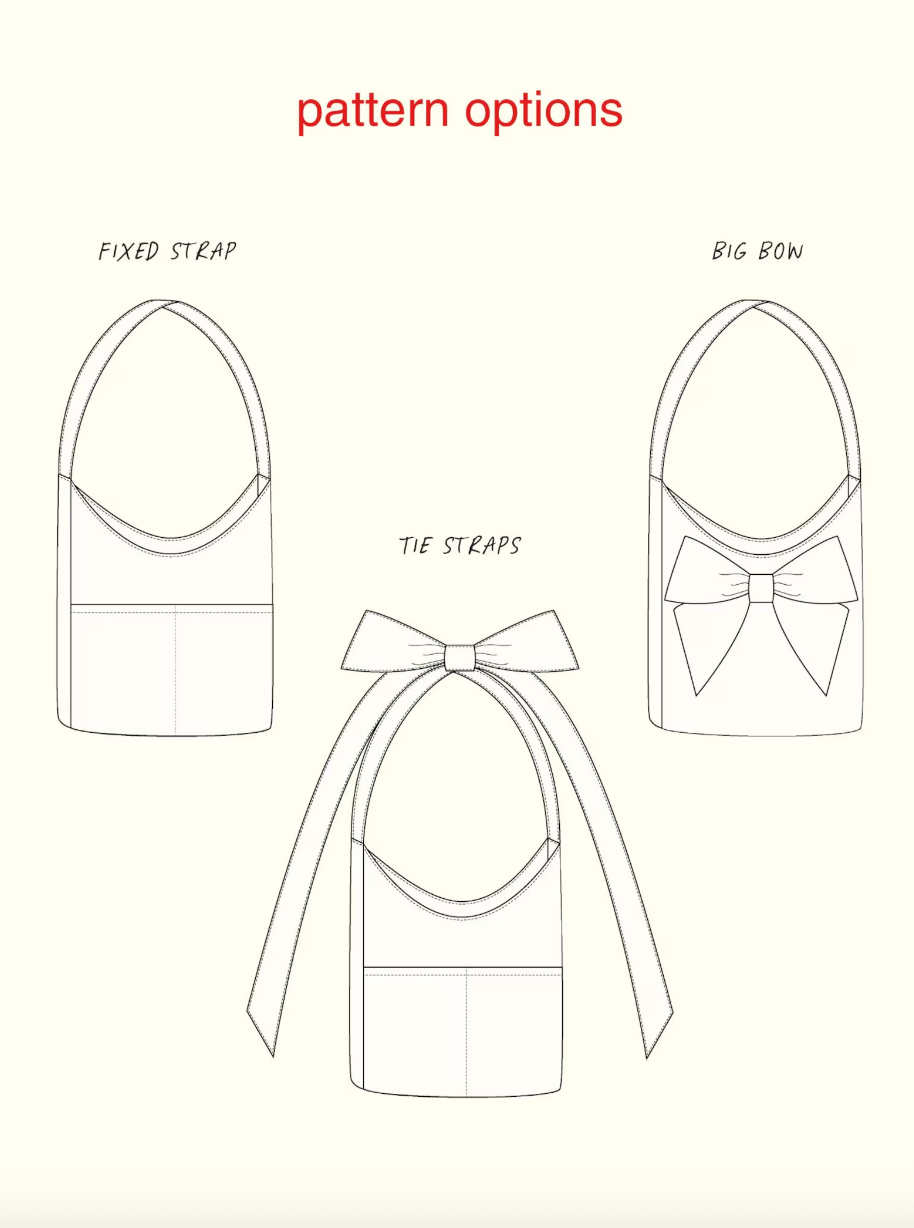 Jessiou's Closet Daily Bag Sewing Pattern (PDF or Printed)