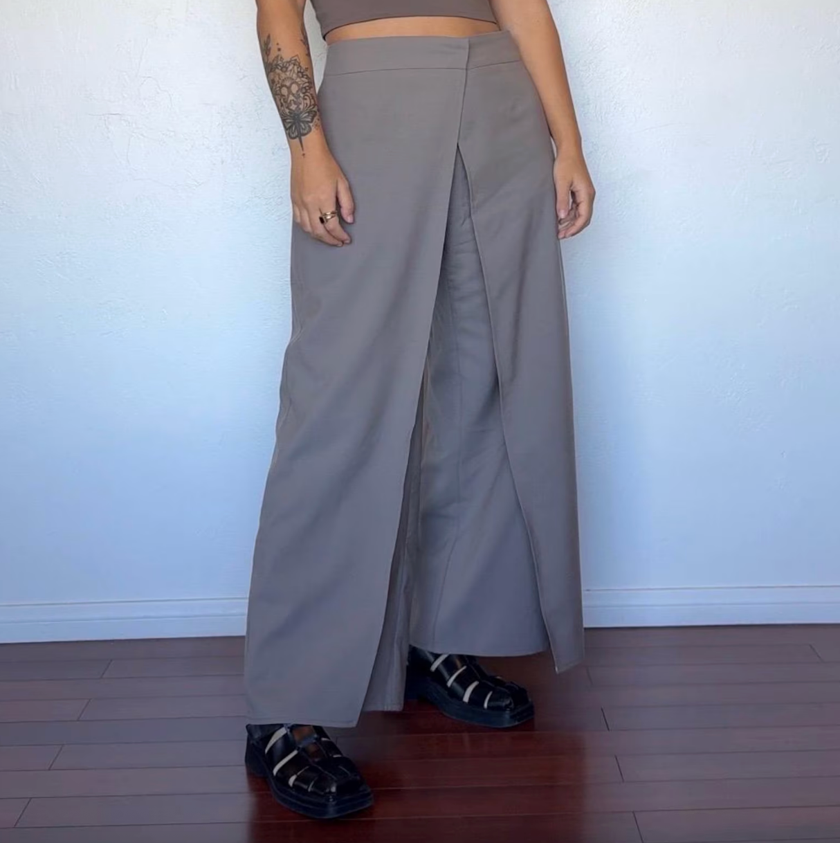 Jessiou's Closet Thea Wrap Trousers Sewing Pattern (PDF or Printed)