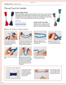 Simply Sashiko: Classic Japanese Embroidery Made Easy - Nihon Vogue