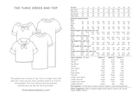 The Maker's Atelier Tunic Dress and Top (PDF or Printed)