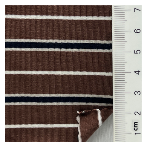 90s Stripe Cotton Single Jersey (per 1/2 M)