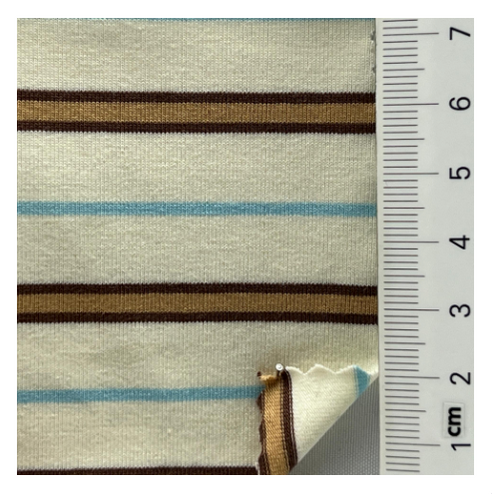 90s Stripe Cotton Single Jersey (per 1/2 M)