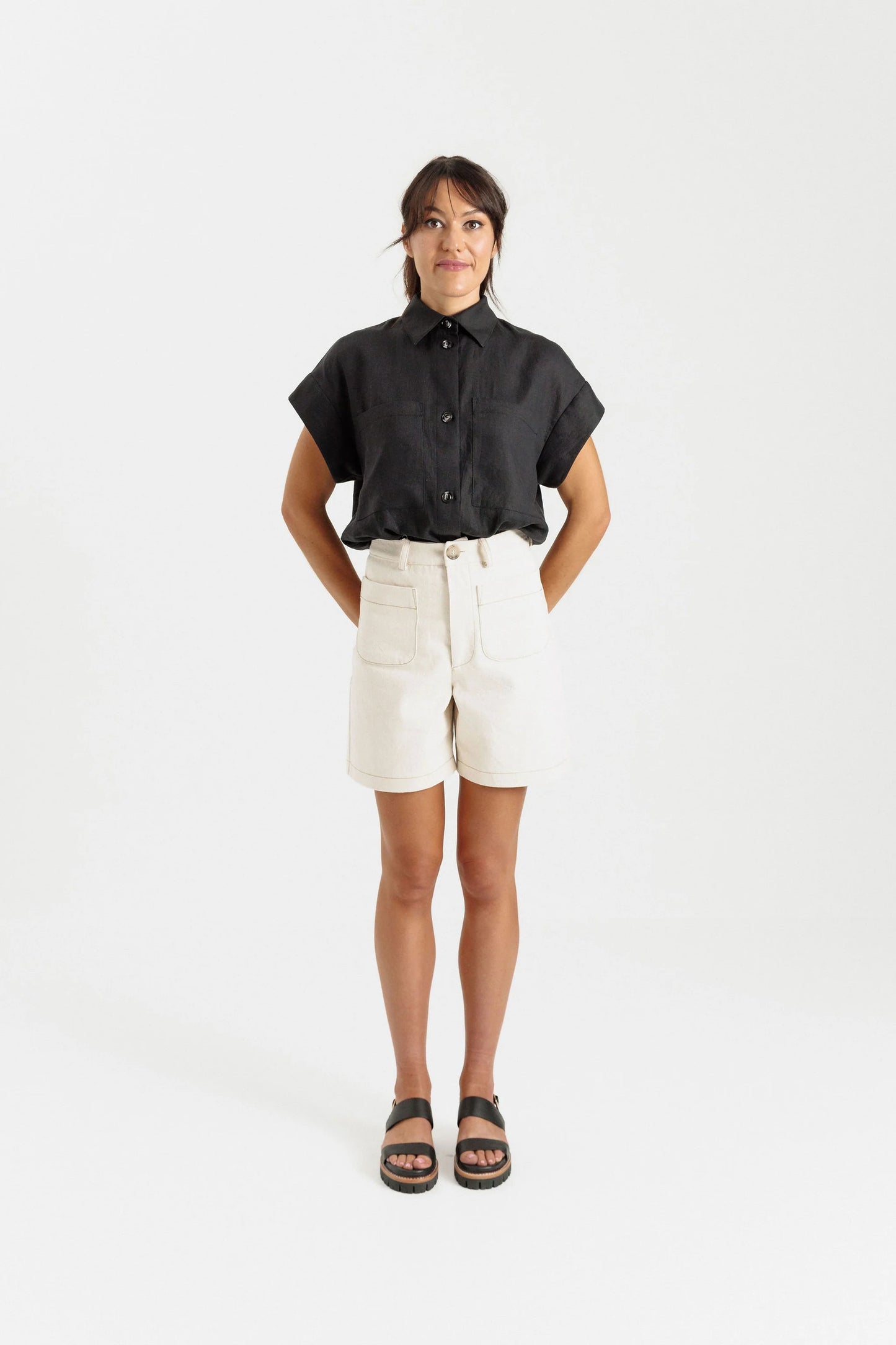 Papercut Patterns Sera Pants and Shorts - Paper Pattern