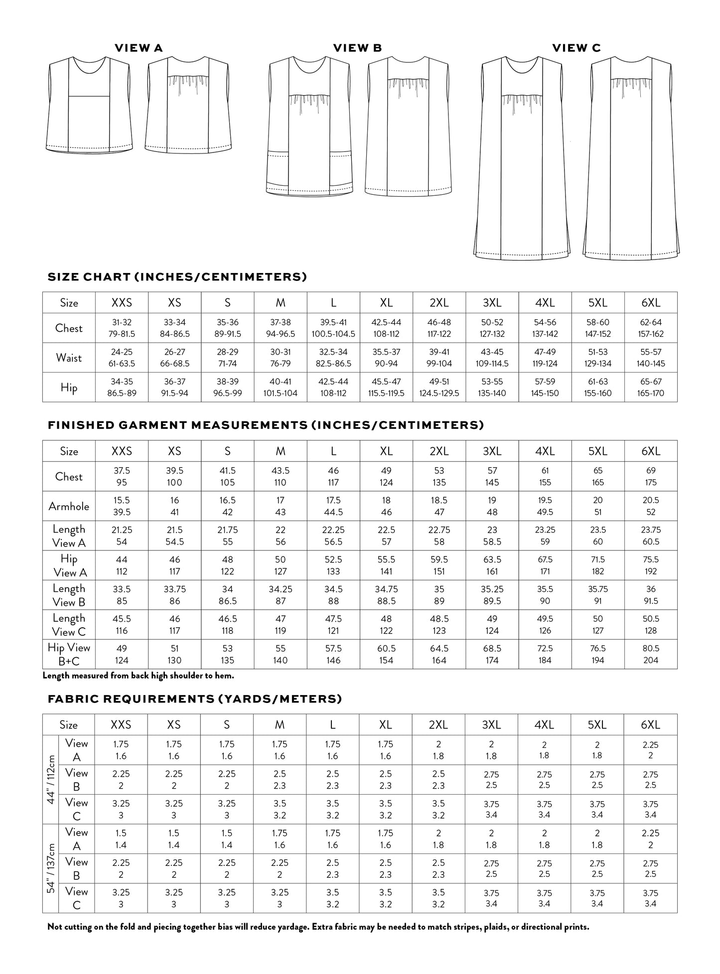 Matchy Matchy Sewing Club Skipper Top and Dress - PDF Pattern