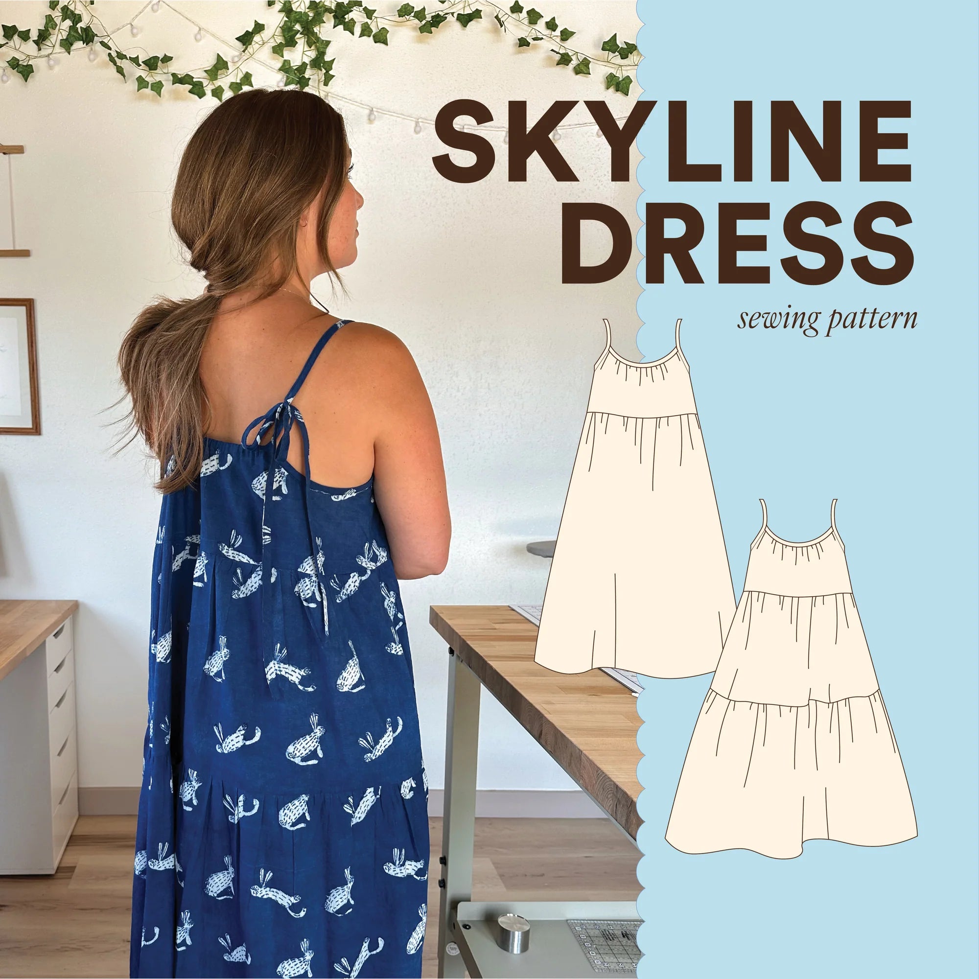 Syd Graham Patterns Skyline Dress - PDF or Printed Pattern