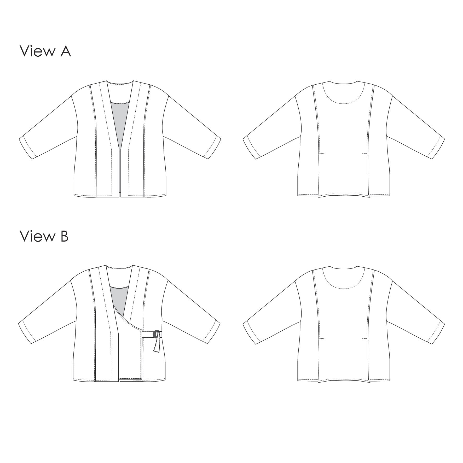 Elbe Textiles Solberg Jacket - Paper Sewing Pattern