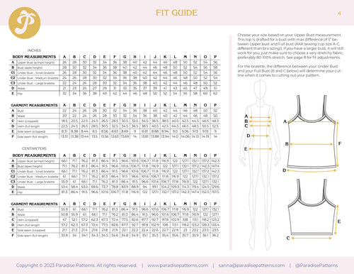 Paradise Patterns Sommar Camisole - PDF Pattern