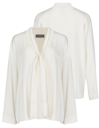 The Maker's Atelier Tie Front Blouse (PDF or Printed)
