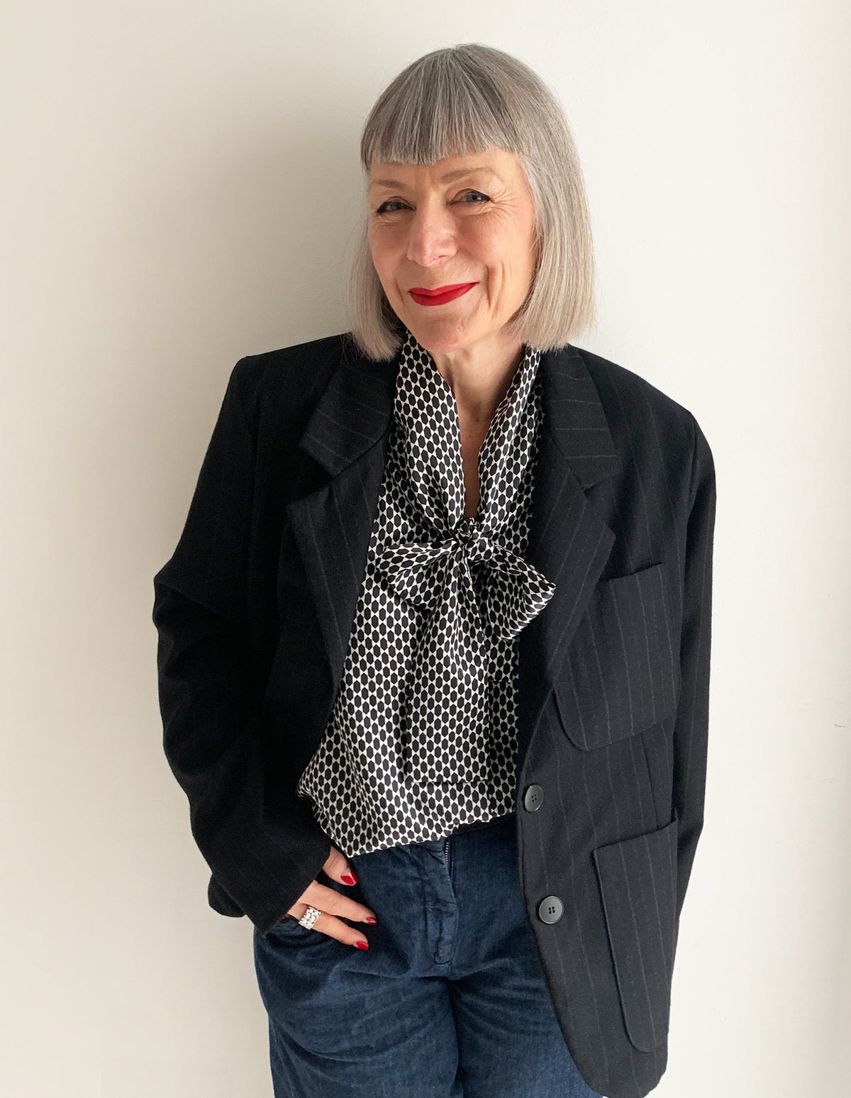 The Maker's Atelier Tie Front Blouse (PDF or Printed)