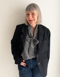 The Maker's Atelier Tie Front Blouse (PDF or Printed)