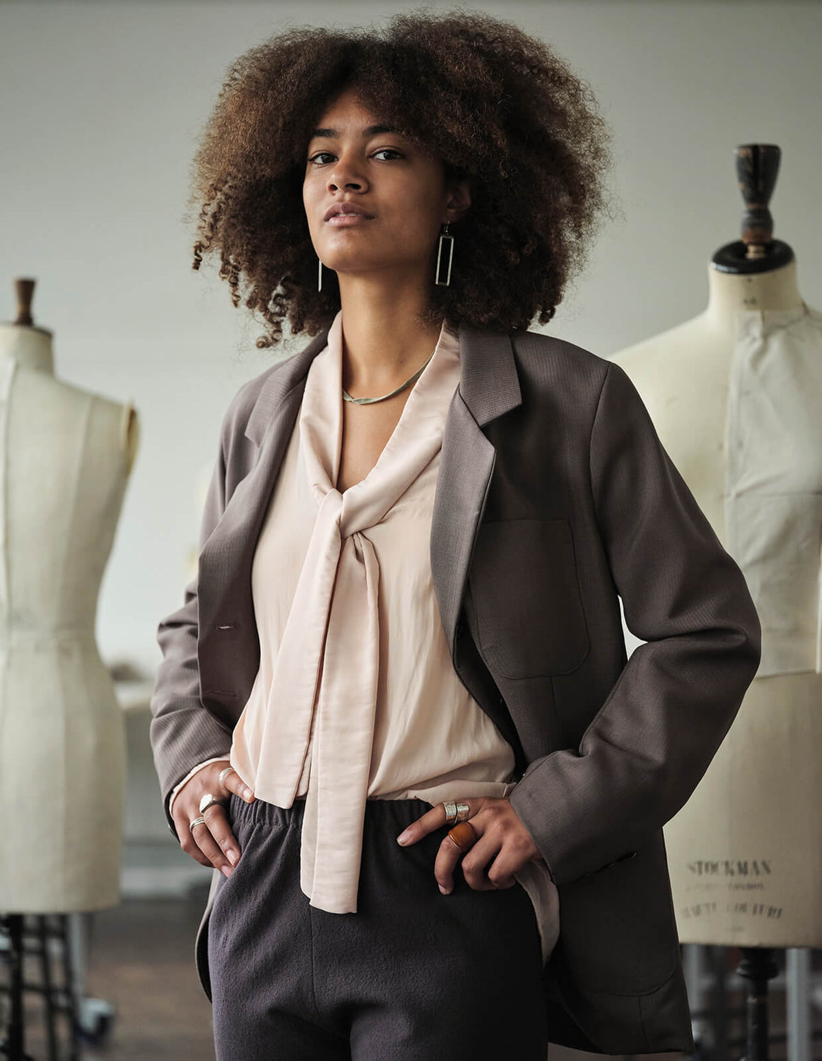 The Maker's Atelier Tie Front Blouse (PDF or Printed)