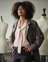 The Maker's Atelier Tie Front Blouse (PDF or Printed)